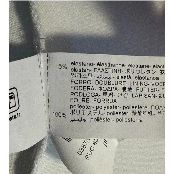 NEW ZARA Women’s Medium White A-Line‎ Silhouette Mini Dress NWT - Picture 10 of 10